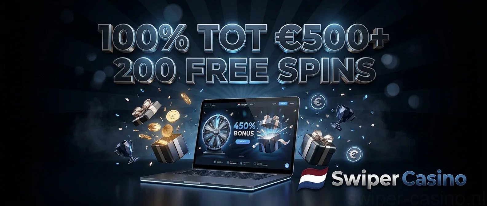 100% TOT €500+ 200 FREE SPINS